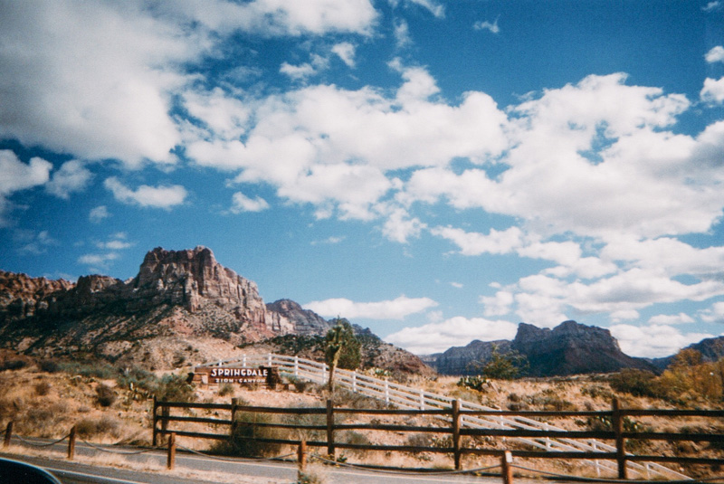 Desert Views Zion National Park